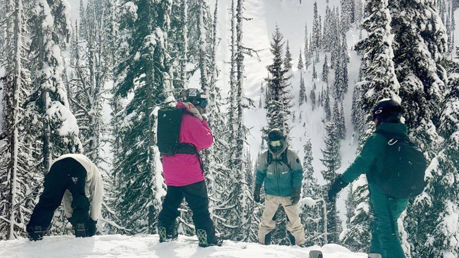 Snowboard camp freeride